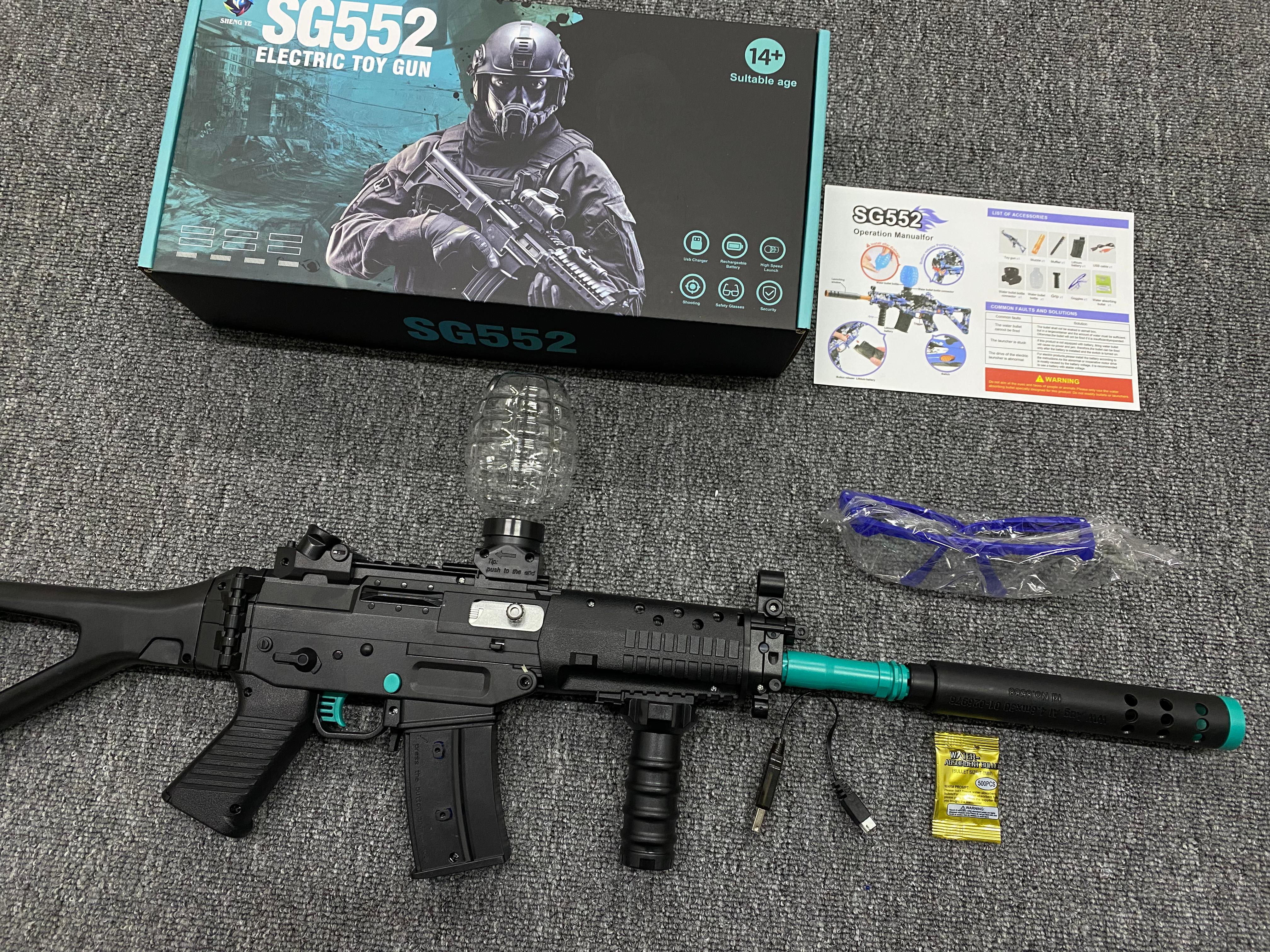 Miniatura 2 de Pistola Hidrogel SG552